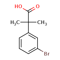 2-(3-bromophenyl)-2-methylpropanoic acid