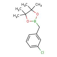 2-[(3-chlorophenyl)methyl]-4,4,5,5-tetramethyl-1,3,2-dioxaborolane