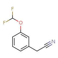 2-[3-(difluoromethoxy)phenyl]acetonitrile
