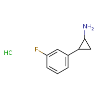 2-(3-fluorophenyl)cyclopropan-1-amine hydrochloride