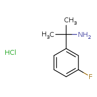2-(3-fluorophenyl)propan-2-amine hydrochloride