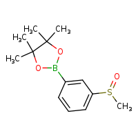 2-(3-methanesulfinylphenyl)-4,4,5,5-tetramethyl-1,3,2-dioxaborolane