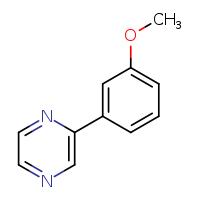 2-(3-methoxyphenyl)pyrazine