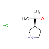 2-[(3S)-pyrrolidin-3-yl]propan-2-ol hydrochloride