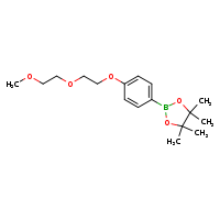 2-{4-[2-(2-methoxyethoxy)ethoxy]phenyl}-4,4,5,5-tetramethyl-1,3,2-dioxaborolane