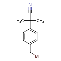2-[4-(bromomethyl)phenyl]-2-methylpropanenitrile
