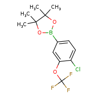 2-[4-chloro-3-(trifluoromethoxy)phenyl]-4,4,5,5-tetramethyl-1,3,2-dioxaborolane