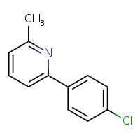 2-(4-chlorophenyl)-6-methylpyridine