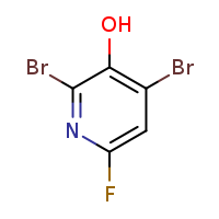 2,4-dibromo-6-fluoropyridin-3-ol