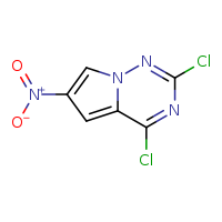 2,4-dichloro-6-nitropyrrolo[2,1-f][1,2,4]triazine