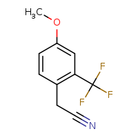 2-[4-methoxy-2-(trifluoromethyl)phenyl]acetonitrile