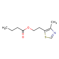 2-(4-methyl-1,3-thiazol-5-yl)ethyl butanoate