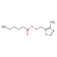 2-(4-methyl-1,3-thiazol-5-yl)ethyl hexanoate