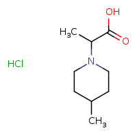 2-(4-methylpiperidin-1-yl)propanoic acid hydrochloride