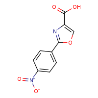 2-(4-nitrophenyl)-1,3-oxazole-4-carboxylic acid