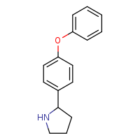 2-(4-phenoxyphenyl)pyrrolidine