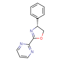 2-[(4R)-4-phenyl-4,5-dihydro-1,3-oxazol-2-yl]pyrimidine