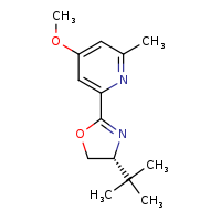 2-[(4R)-4-tert-butyl-4,5-dihydro-1,3-oxazol-2-yl]-4-methoxy-6-methylpyridine