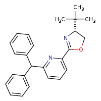 2-[(4R)-4-tert-butyl-4,5-dihydro-1,3-oxazol-2-yl]-6-(diphenylmethyl)pyridine