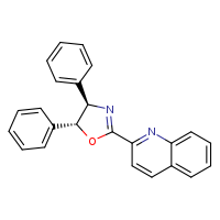 2-[(4R,5R)-4,5-diphenyl-4,5-dihydro-1,3-oxazol-2-yl]quinoline