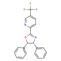 2-[(4R,5S)-4,5-diphenyl-4,5-dihydro-1,3-oxazol-2-yl]-5-(trifluoromethyl)pyridine