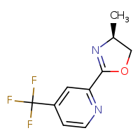 2-[(4S)-4-methyl-4,5-dihydro-1,3-oxazol-2-yl]-4-(trifluoromethyl)pyridine