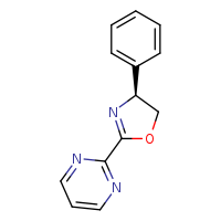 2-[(4S)-4-phenyl-4,5-dihydro-1,3-oxazol-2-yl]pyrimidine