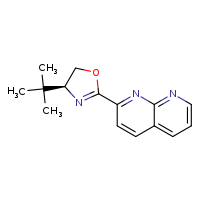 2-[(4S)-4-tert-butyl-4,5-dihydro-1,3-oxazol-2-yl]-1,8-naphthyridine