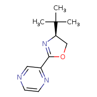 2-[(4S)-4-tert-butyl-4,5-dihydro-1,3-oxazol-2-yl]pyrazine