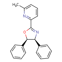 2-[(4S,5R)-4,5-diphenyl-4,5-dihydro-1,3-oxazol-2-yl]-6-methylpyridine