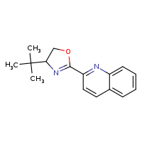 2-(4-tert-butyl-4,5-dihydro-1,3-oxazol-2-yl)quinoline