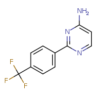 2-[4-(trifluoromethyl)phenyl]pyrimidin-4-amine