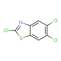 2,5,6-trichloro-1,3-benzothiazole