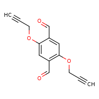 2,5-bis(prop-2-yn-1-yloxy)benzene-1,4-dicarbaldehyde