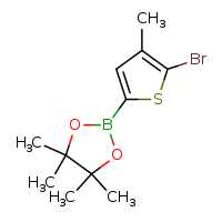 2-(5-bromo-4-methylthiophen-2-yl)-4,4,5,5-tetramethyl-1,3,2-dioxaborolane