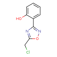 2-[5-(chloromethyl)-1,2,4-oxadiazol-3-yl]phenol