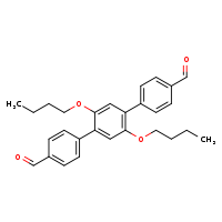 2',5'-dibutoxy-4'-(4-formylphenyl)-[1,1'-biphenyl]-4-carbaldehyde