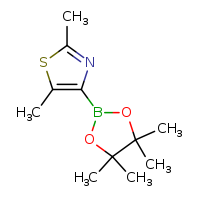 2,5-dimethyl-4-(4,4,5,5-tetramethyl-1,3,2-dioxaborolan-2-yl)-1,3-thiazole