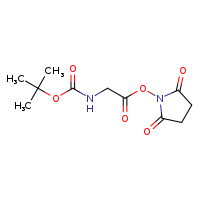 2,5-dioxopyrrolidin-1-yl 2-[(tert-butoxycarbonyl)amino]acetate