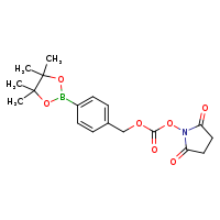 2,5-dioxopyrrolidin-1-yl [4-(4,4,5,5-tetramethyl-1,3,2-dioxaborolan-2-yl)phenyl]methyl carbonate