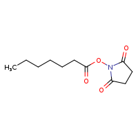 2,5-dioxopyrrolidin-1-yl heptanoate