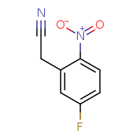 2-(5-fluoro-2-nitrophenyl)acetonitrile