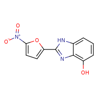 2-(5-nitrofuran-2-yl)-1H-1,3-benzodiazol-4-ol