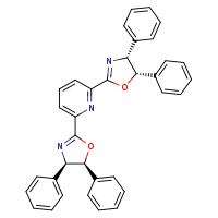 2,6-bis[(4R,5S)-4,5-diphenyl-4,5-dihydro-1,3-oxazol-2-yl]pyridine