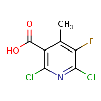 2,6-dichloro-5-fluoro-4-methylpyridine-3-carboxylic acid