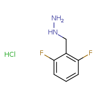 [(2,6-difluorophenyl)methyl]hydrazine hydrochloride