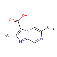 2,6-dimethylimidazo[1,2-a]pyrazine-3-carboxylic acid