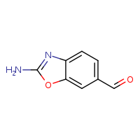 2-amino-1,3-benzoxazole-6-carbaldehyde