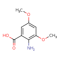 2-amino-3,5-dimethoxybenzoic acid