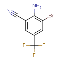2-amino-3-bromo-5-(trifluoromethyl)benzonitrile